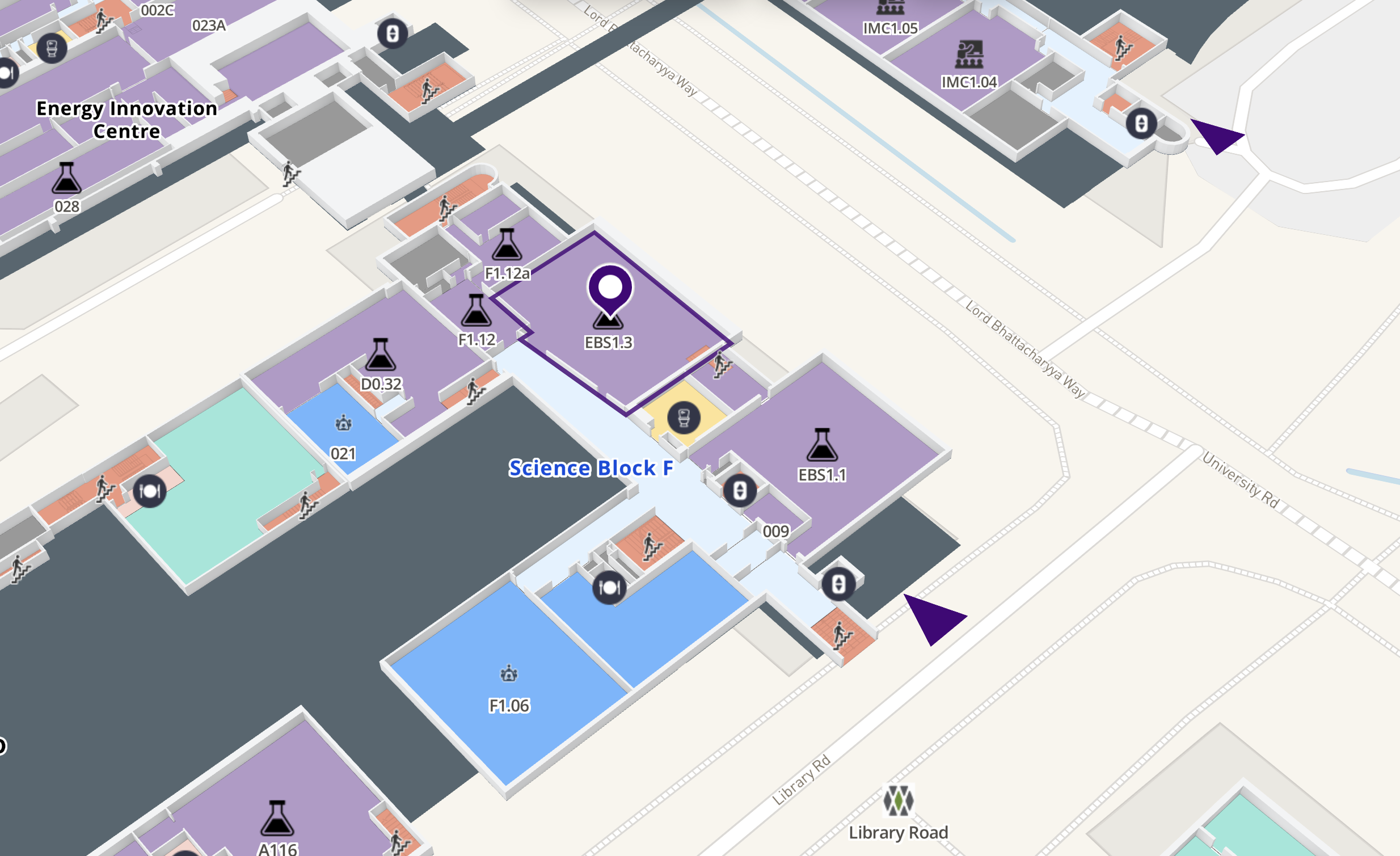 EBS Room Location